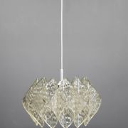 Suspension en résine et verre du milieu du siècle, années 1960