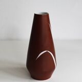1960s Lichte Porcelain Flower Vase – Mid-Century Elegance