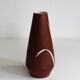 1960s Lichte Porcelain Flower Vase – Mid-Century Elegance