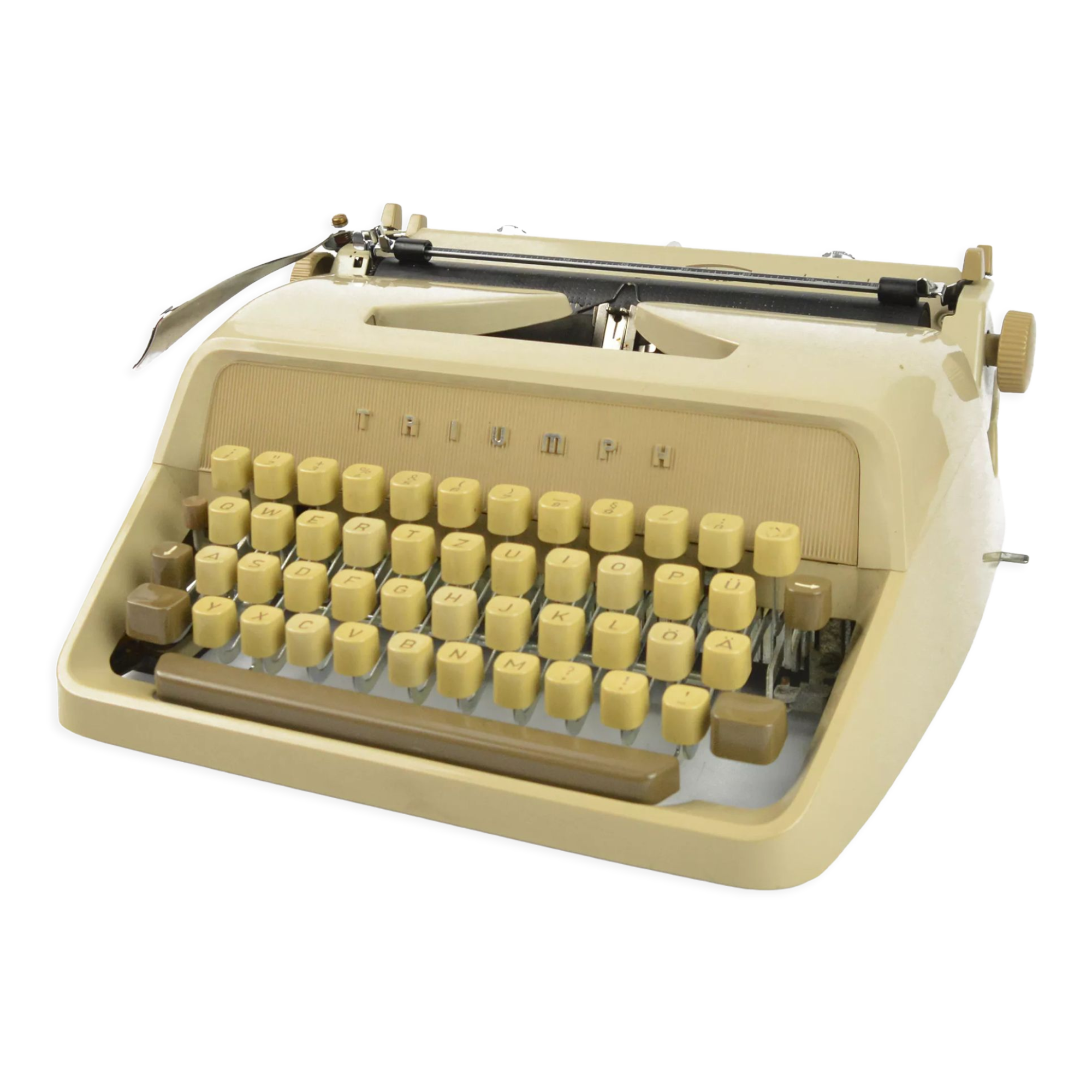 1964 modern suitcase typewriter, Triumph Gabrielle 1, Germany