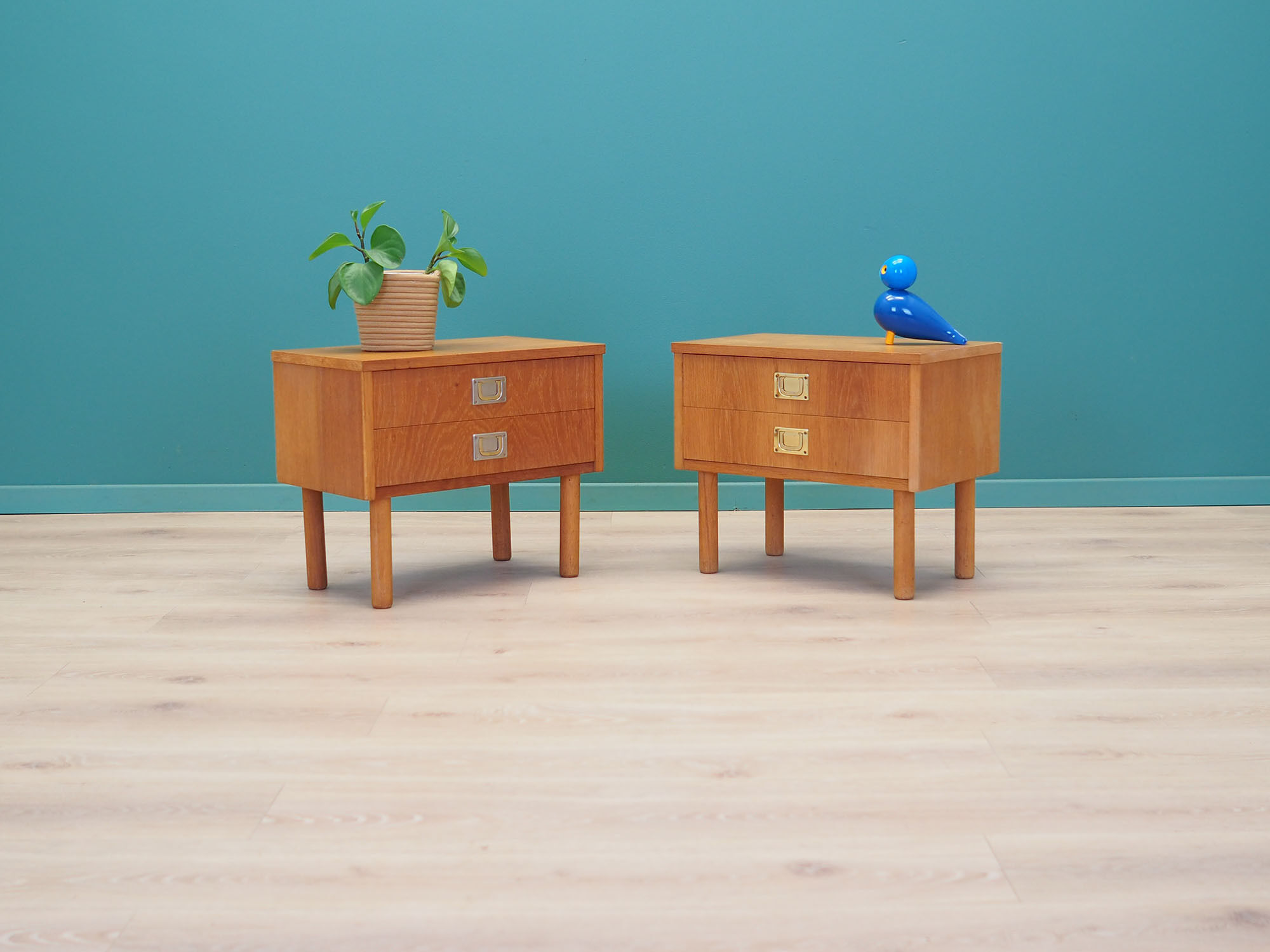 Set of bedside tables, 70s, Danish design, made in Denmark