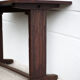 Art deco bistro table, wood and brass bistro table, wood table, art deco, kitchen, 30's
