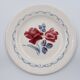 6 dessert plates Digoin Sarreguemines décor Cannes diameter 20.3 cm