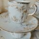 6 tasses à café en porcelaine fine