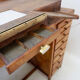 Auxilia watchmaker's workbench with illuminated glass top - early 20th century