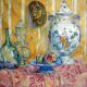 Painting Alfredo Müller still life