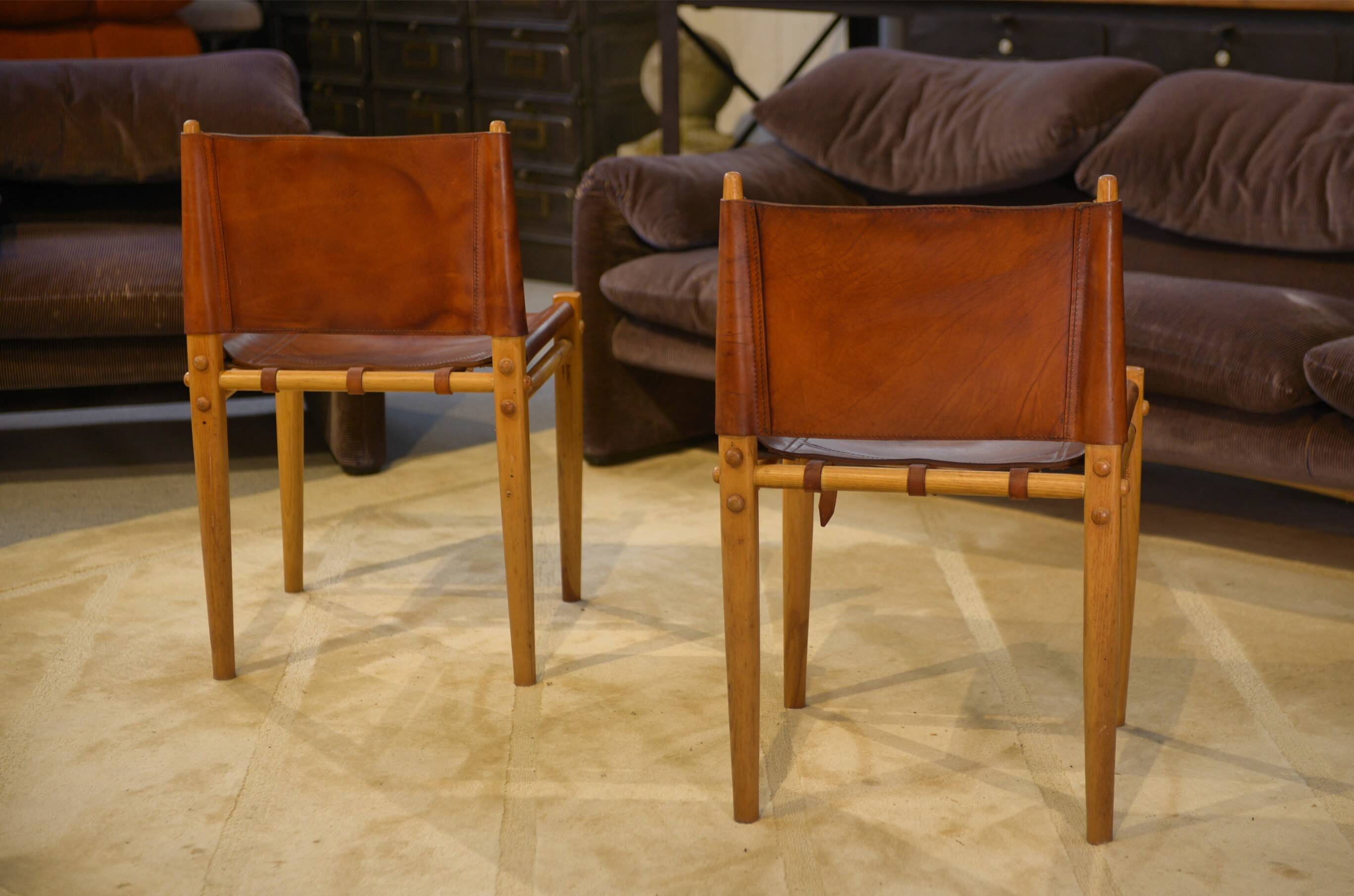 Pair of "Oasis" chairs by Gian Franco Legler for Zanotta 1960s