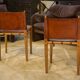 Pair of "Oasis" chairs by Gian Franco Legler for Zanotta 1960s