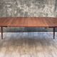 Table scandinave extensible en palissandre, 1960s