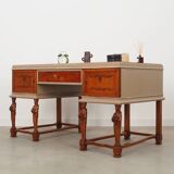 Oak desk, Danish design, 1950s, production: Denmark