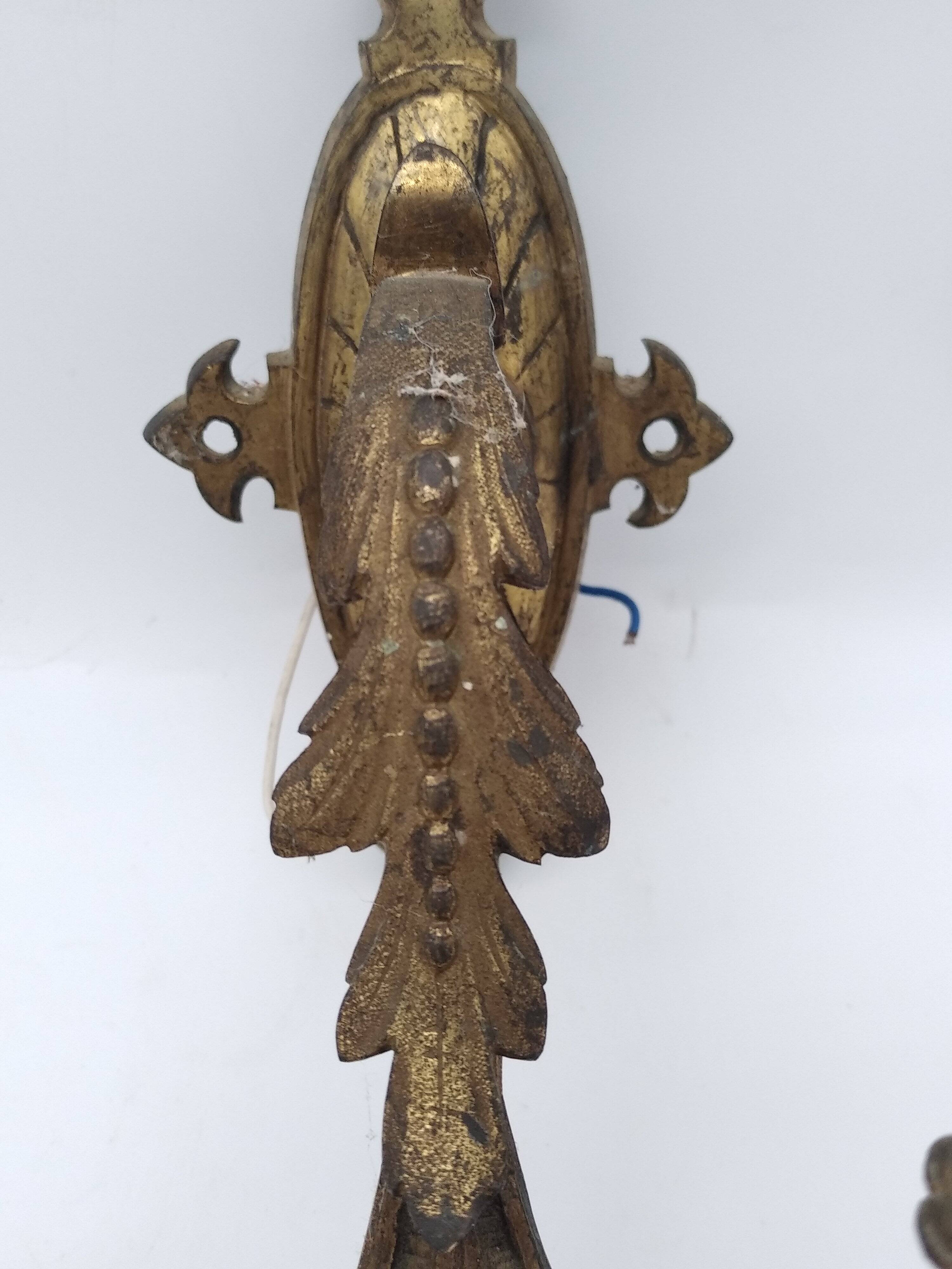 Bronze wall lights