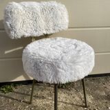 Vintage moumoute chair