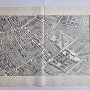 Plan of Paris in the eighteenth century in 20 plates after Turgot, 1900