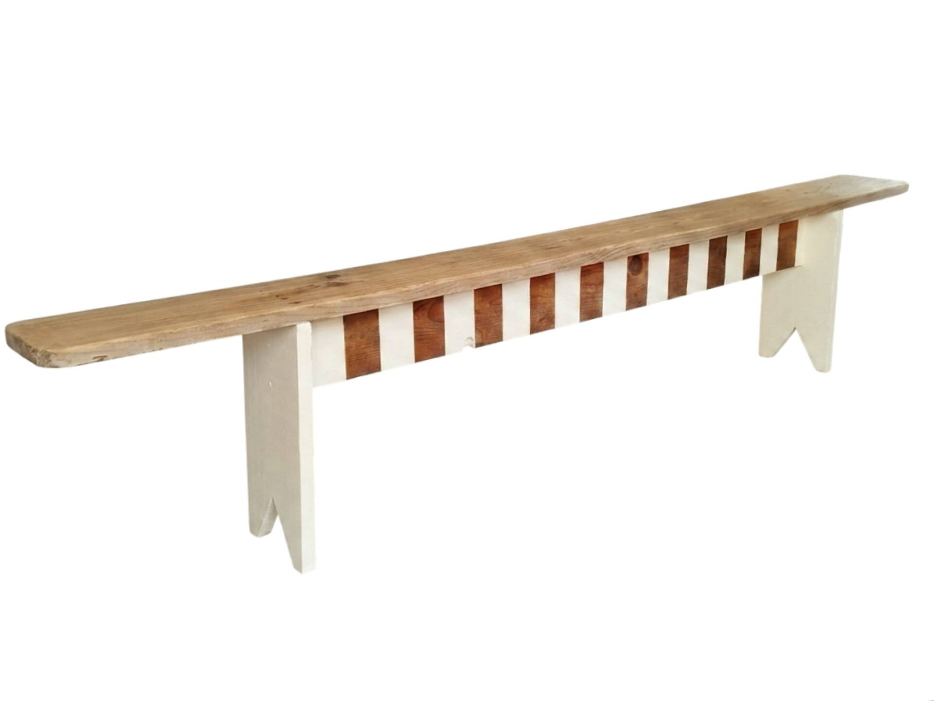 Large farmhouse bench