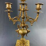 19th century bronze candlestick in Louis XIV style