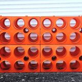 Bottle rack Curver space age 70s