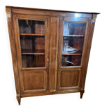 Directoire style library with two mahogany doors