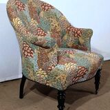 Fauteuil Crapaud, époque Louis-Philippe – 2ème moitié du XIXe