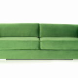 Canapé vert, design scandinave