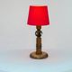 Large pine table lamp by Uno & Östen Kristiansson for Luxus, Sweden