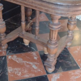 Wooden table 1m by 1m