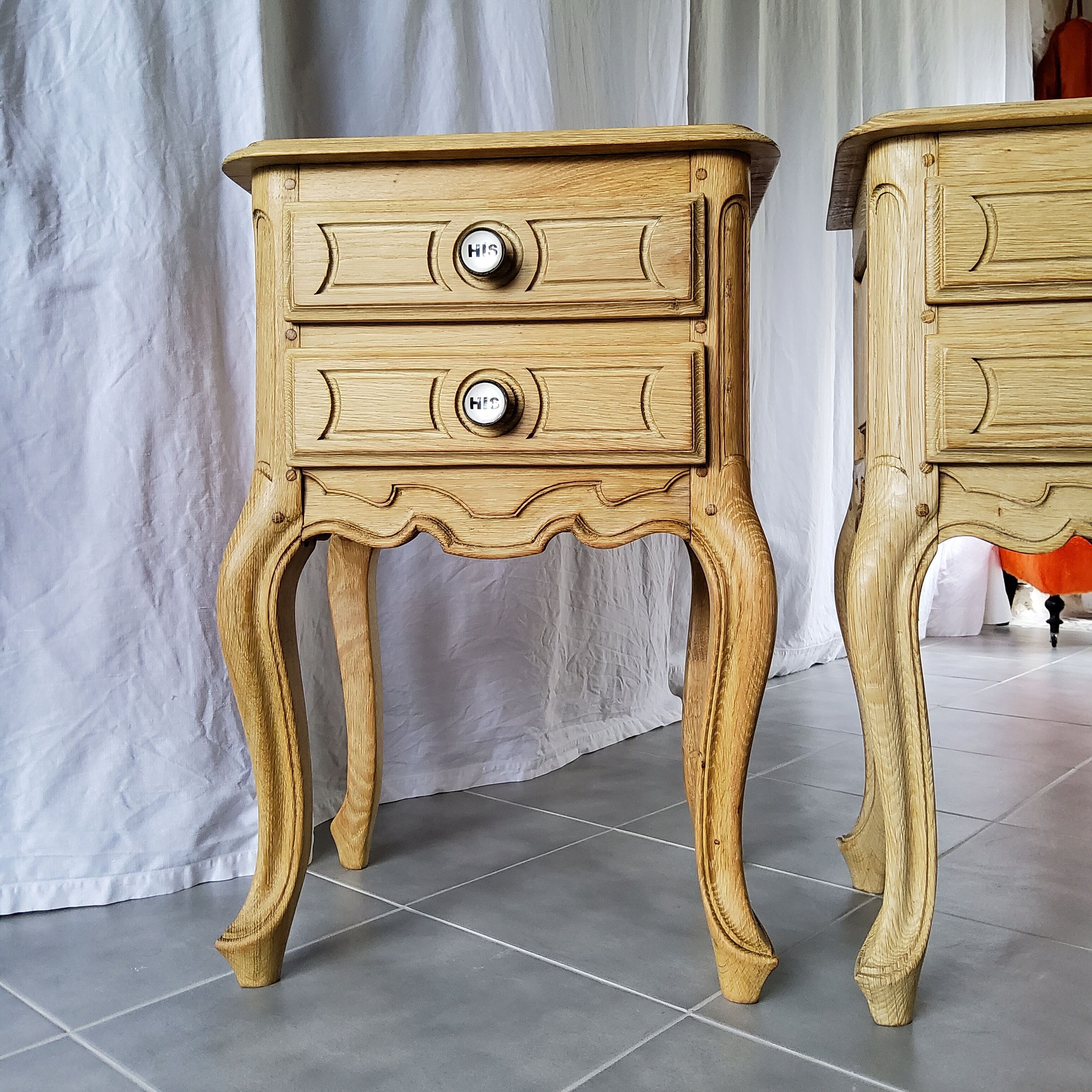 Pair of bedside tables