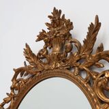 20th Century Large Baroque gilt Mirror by Deknudt, Belgium
