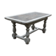 Table basse dessus ardoises