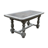 Table basse dessus ardoises