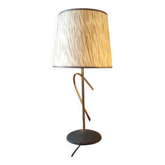 Arlus brass lamp, France 1950