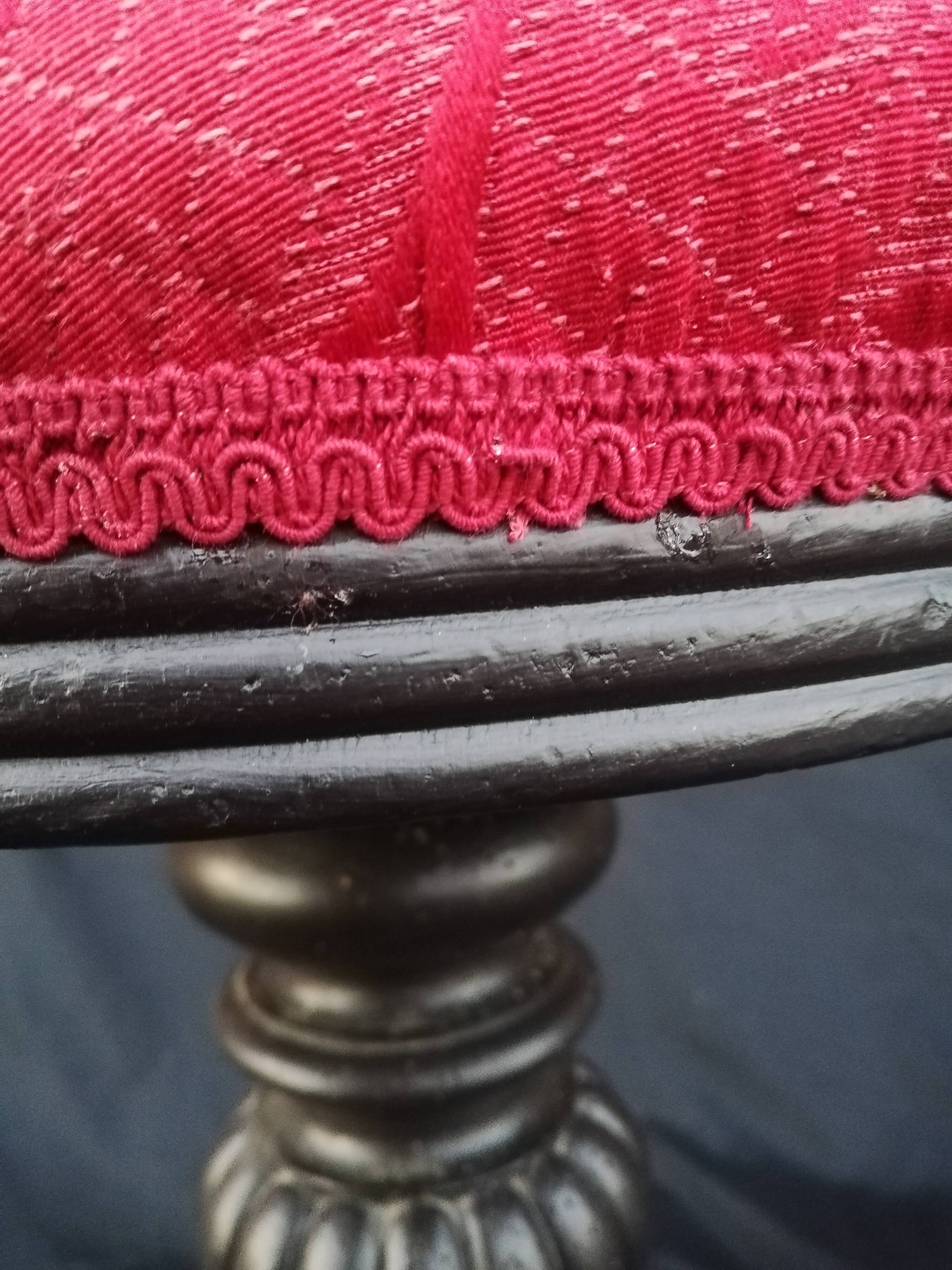 Piano stool, Napoleon lll style