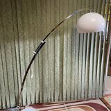 Adjustable arc floor lamp design Guzzini year 70
