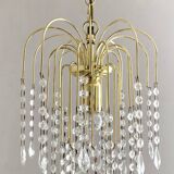 Lustre vintage italien pampilles