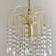 Lustre vintage italien pampilles