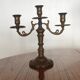 Antique chandelier in gilded brass