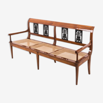 Banc Biedermeier 19ème siècle Autriche