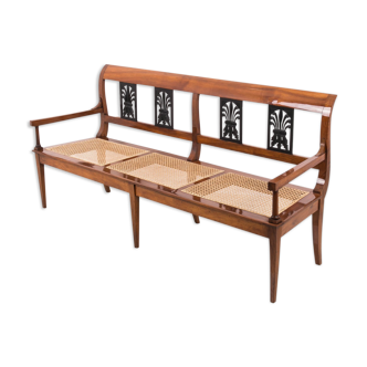 Biedermeier bench, 19th century, Austria