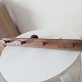 Vintage wall coat rack pop art