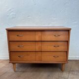 Vintage 1960s chest of drawers