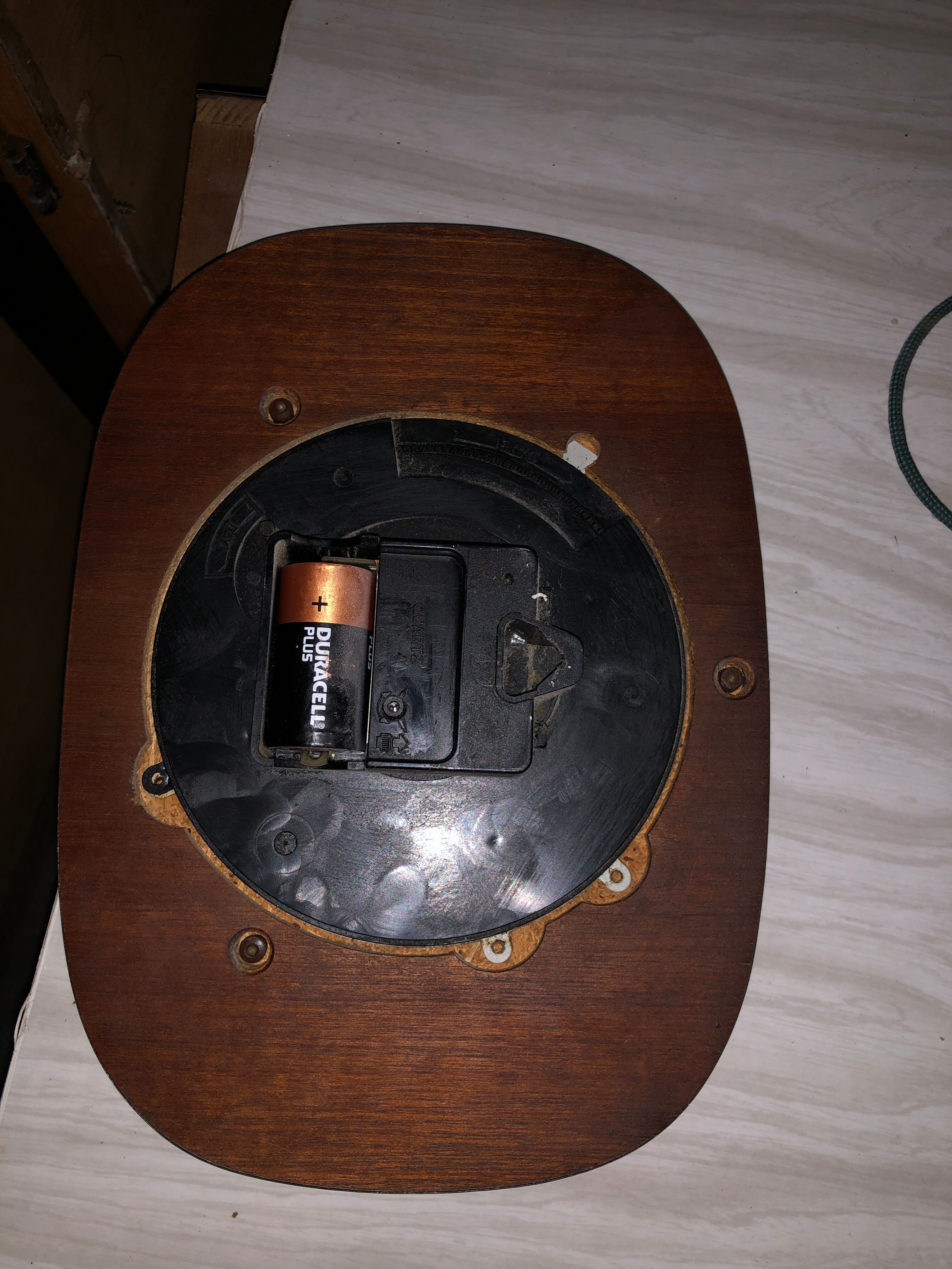 Vintage Formica clock