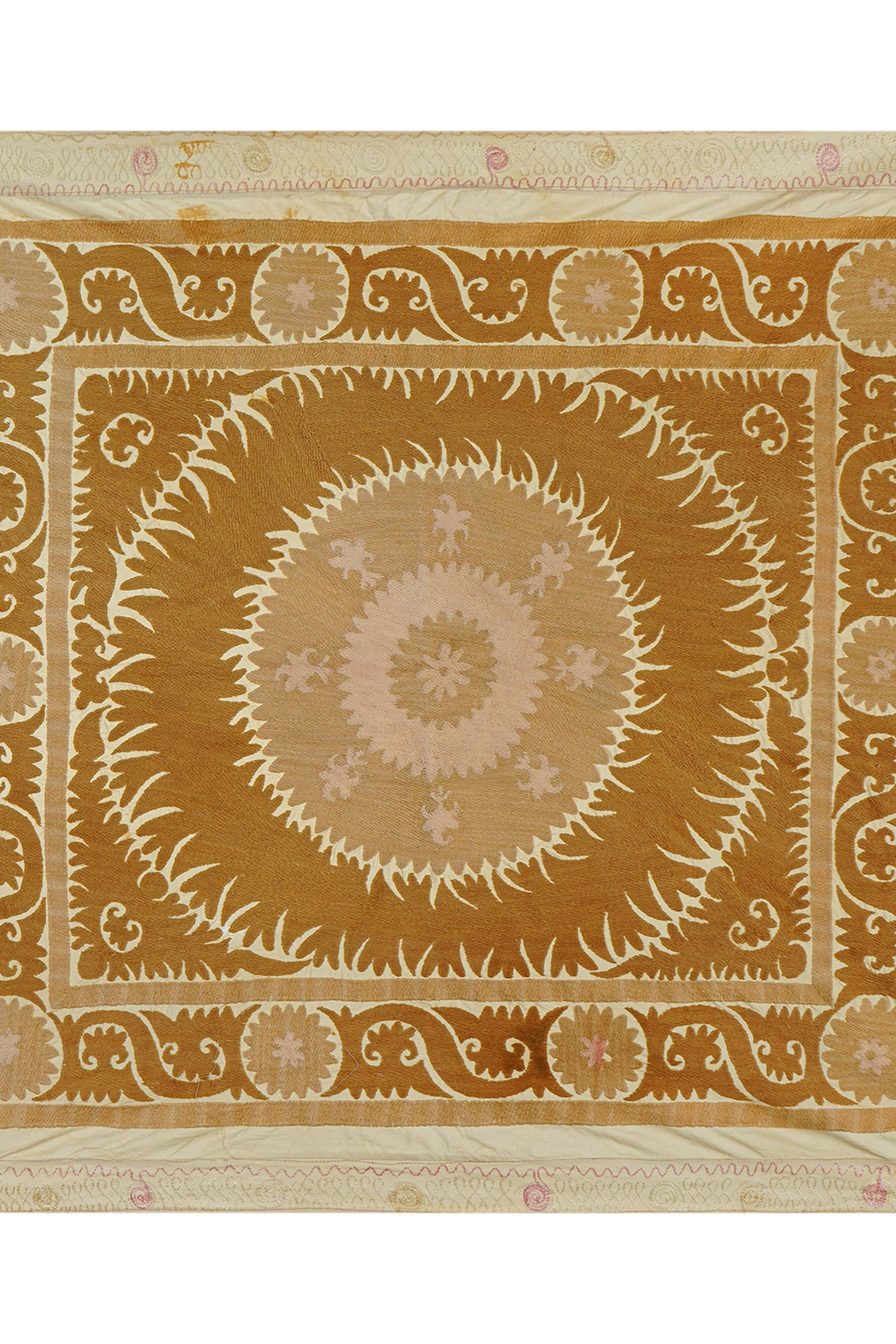 Tapis turc vintage noué à la main