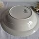 Large round, shallow earthenware dish, sarreguemines, epernay pattern