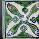 Handmade ceramic tile