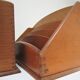 Deux range-courrier bois massif vintage