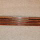 Modernist Art Deco coat racks in limed brown oak