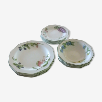 Plate service Collection the Chartwell Churchill England