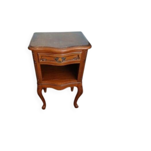 Table de chevet en merisier