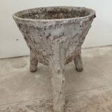 50s concrete planter