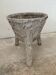 50s concrete planter