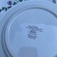 Set of 6 “Thymus” dessert plates BOCH Botanica